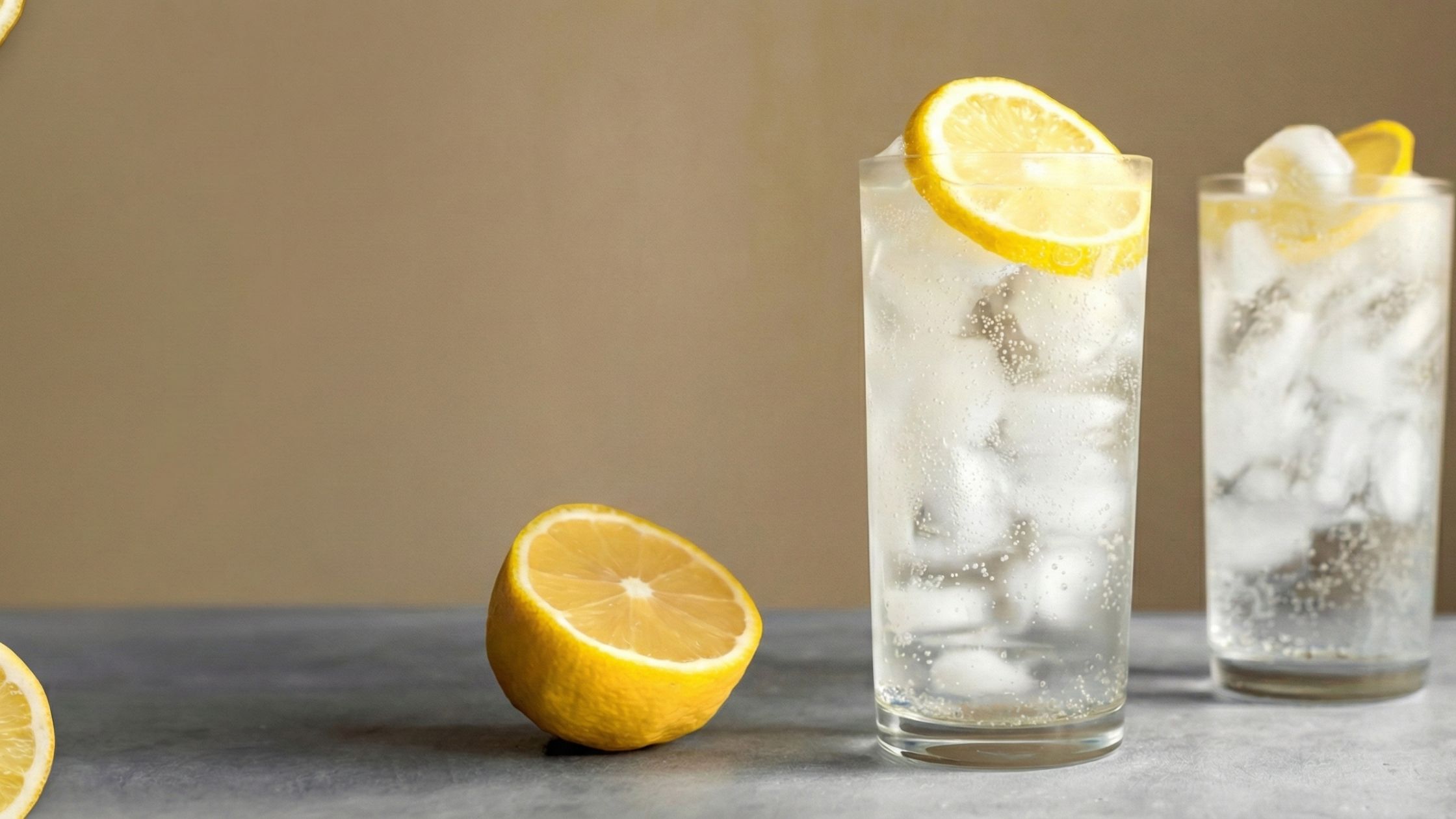 A bottle of Aperol and cocktail illustrations